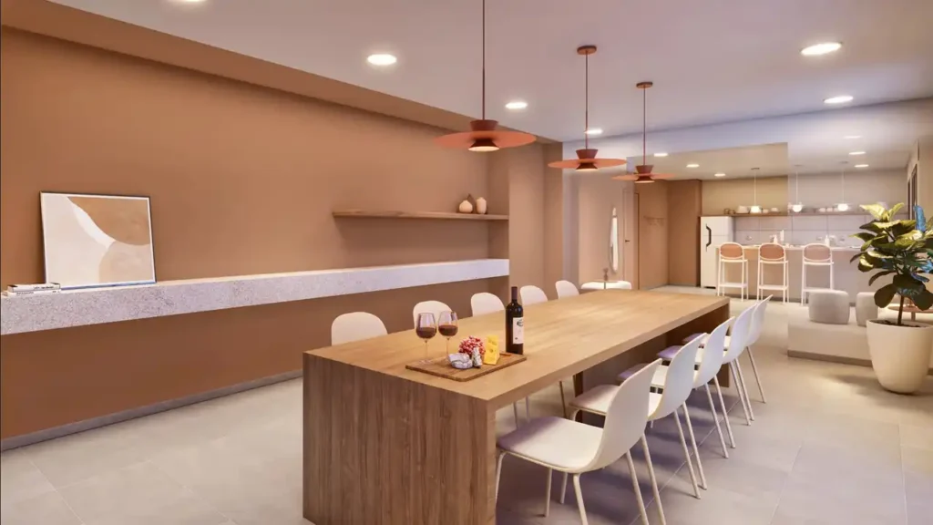 165 espaço gourmet Bio Parque Nabuco Jardim Prudência — 2 quartos 34-35m², Econ Construtora