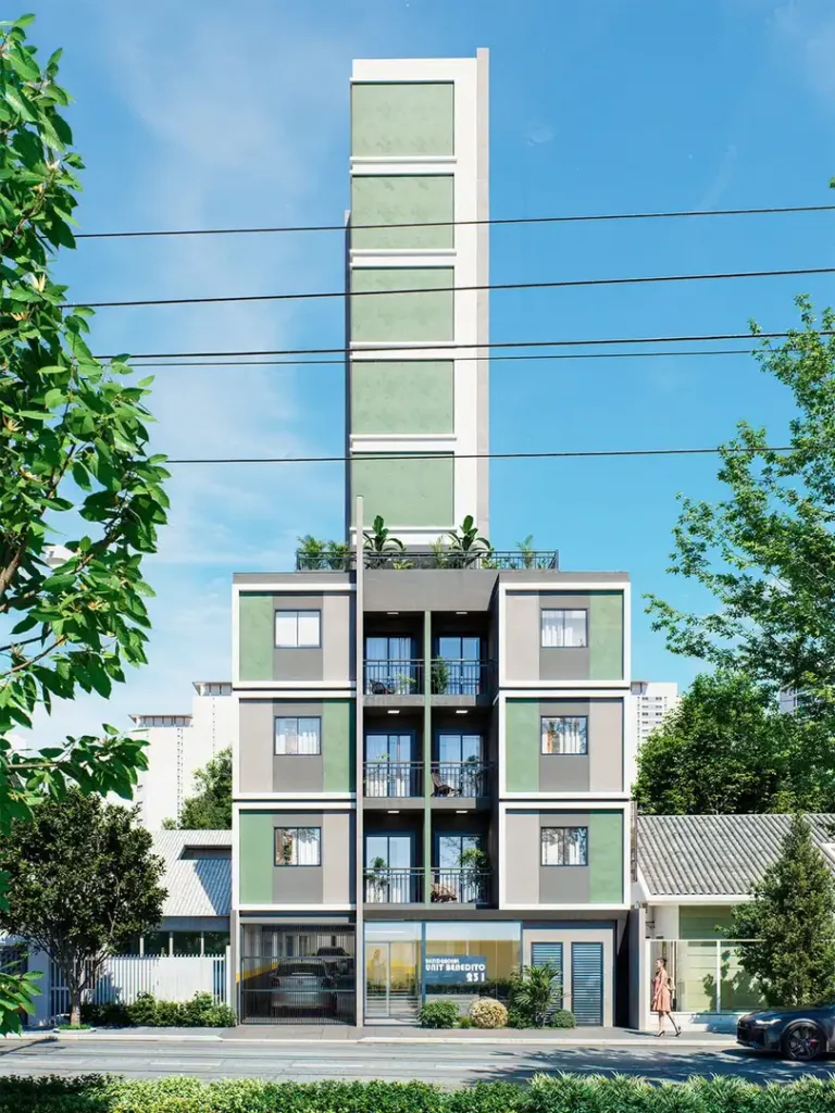 011 fachada UNIT Benedito — apartamento 1-2 quartos, Lançamento em Vila Matilde