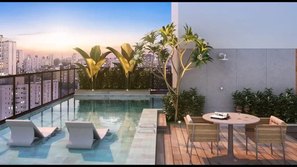 Apartamento 1-2 quartos Praça da Árvore — Piscina do Pitanga 105 - NR