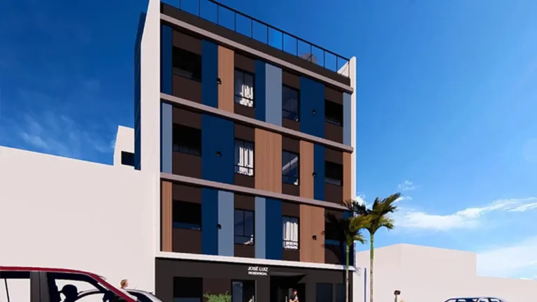 011 fachada José Luiz — apartamento 1-2 quartos, Em construção em Vila Antonina
