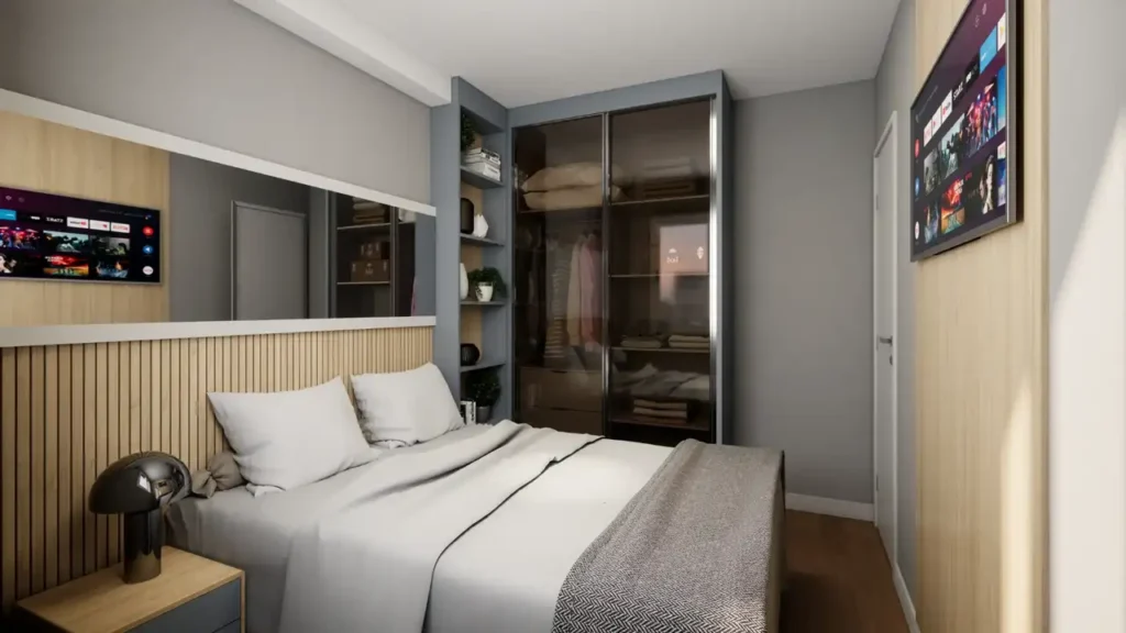 Lançamento Vila Regente Feijó: 080 dormitório Metrocasa Clube Anália Franco, 1 quartos 26-32m²