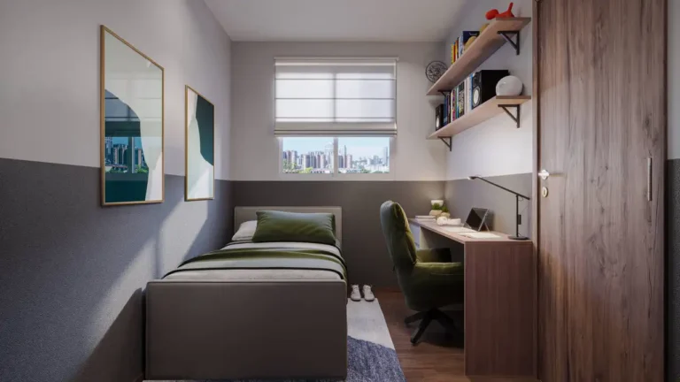 081 dormitório San Miller - Fase 2 Jardim Brasil (Zona Norte) — 2 quartos 32-34m², MRV SP