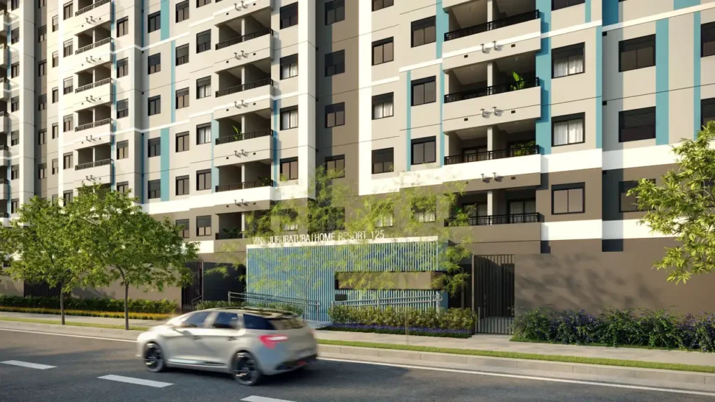 Vinx Jurubatuba Home Resort - Fase 3 (Vinx): 021 portaria — 2 quartos em Jurubatuba, São Paulo