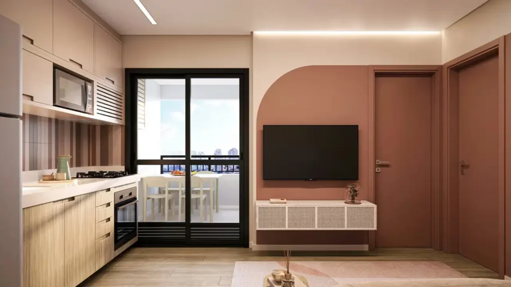 Vinx Jurubatuba Home Resort - Fase 3 Jurubatuba, São Paulo — 051 living, apartamento 2 quartos 34-47m²