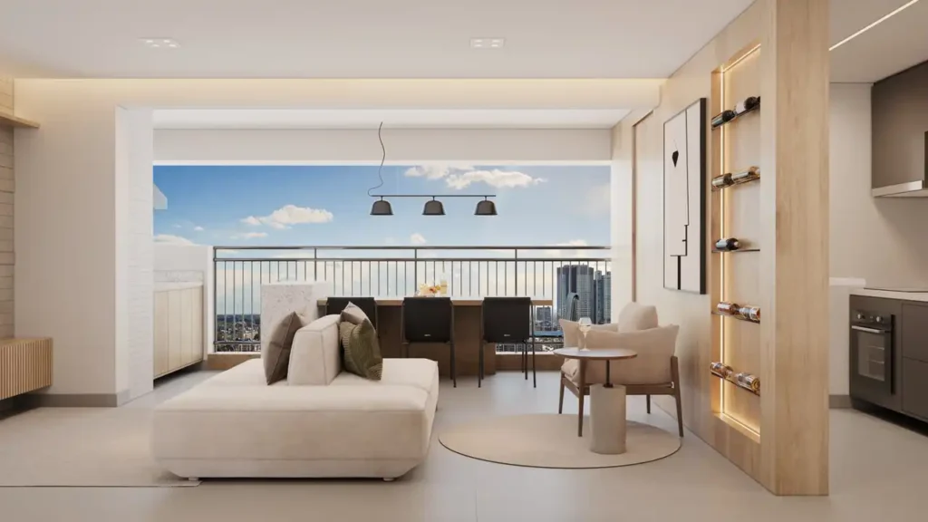 052 living Venue 218 Tatuapé — 2-3 quartos 51-94m², Forza Construtora