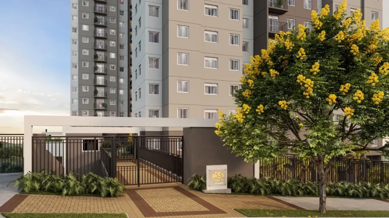 020 portaria Ares do Horto Ipê Amarelo — apartamento 2 quartos, Lançamento em Campo Limpo