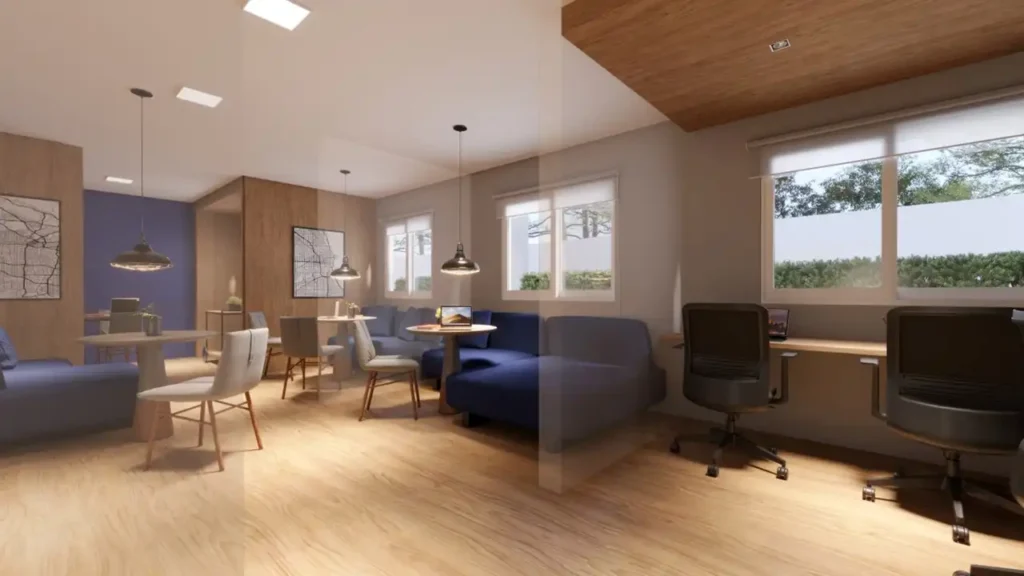 180 coworking — Duetto São Domingos - Fase 1 (Plano&Plano SP), 1-2 quartos em Parque São Domingos