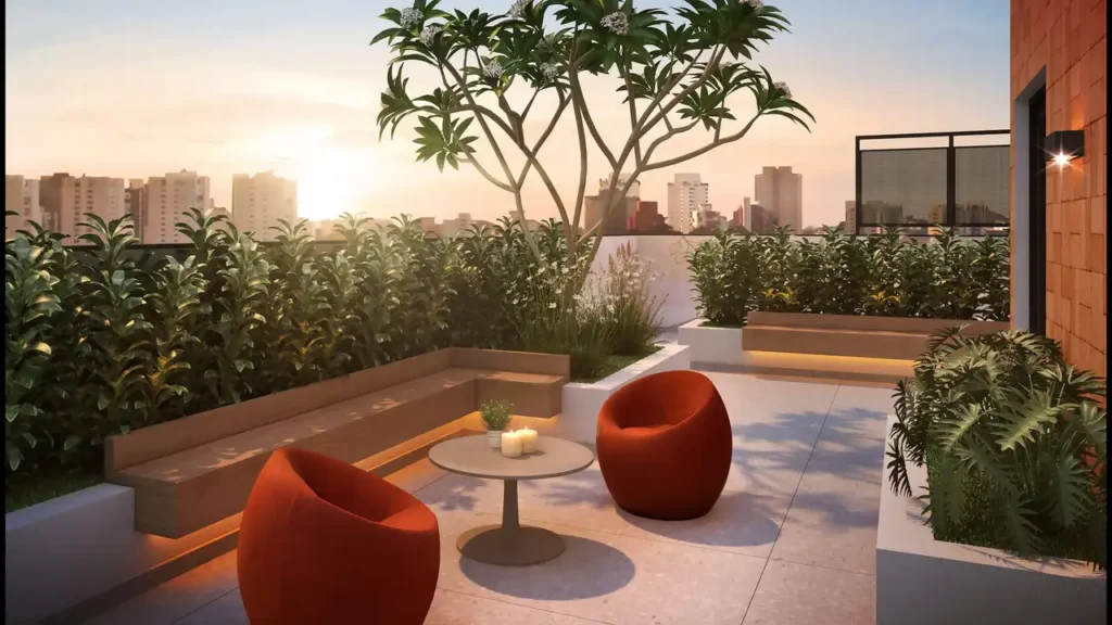 Pitanga 105 - NR (Macor Engenharia): Solarium — 1-2 quartos em Praça da Árvore, São Paulo