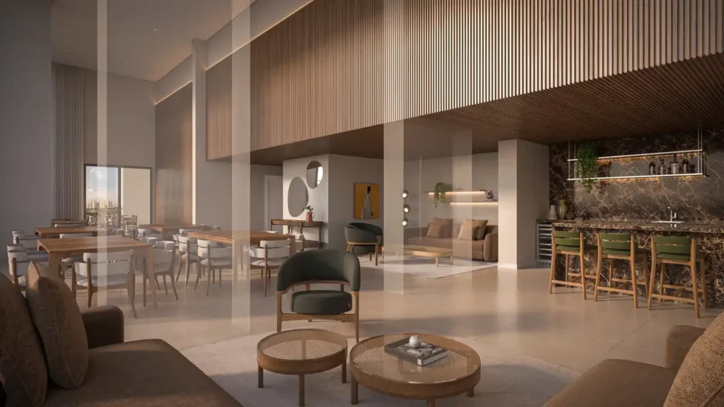 Oásis Santa Cruz by Diálogo - Breve Lançamento Cursino, São Paulo — 160 salão de festas, apartamento 1-3 quartos 32-97m²