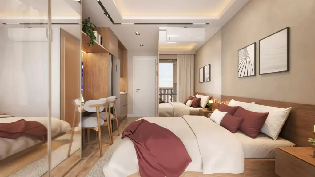 Lançamento Centro: 081 dormitório Arch Consolação, 1 quartos 20-36m²