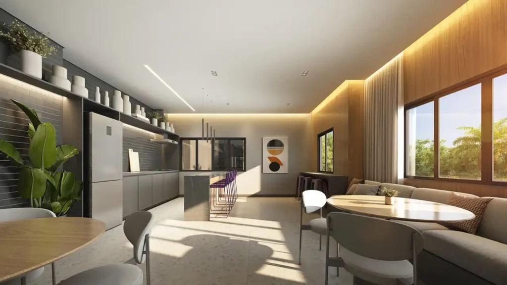 Abiatar Conecta Parque Maria Helena, São Paulo — 160 salão de festas, apartamento 2 quartos 34-65m²