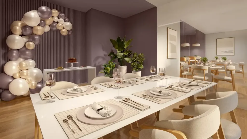 160 salão de festas Vivaz Nações Unidas 2 Jurubatuba — 1-2 quartos 24-35m², Vivaz SP