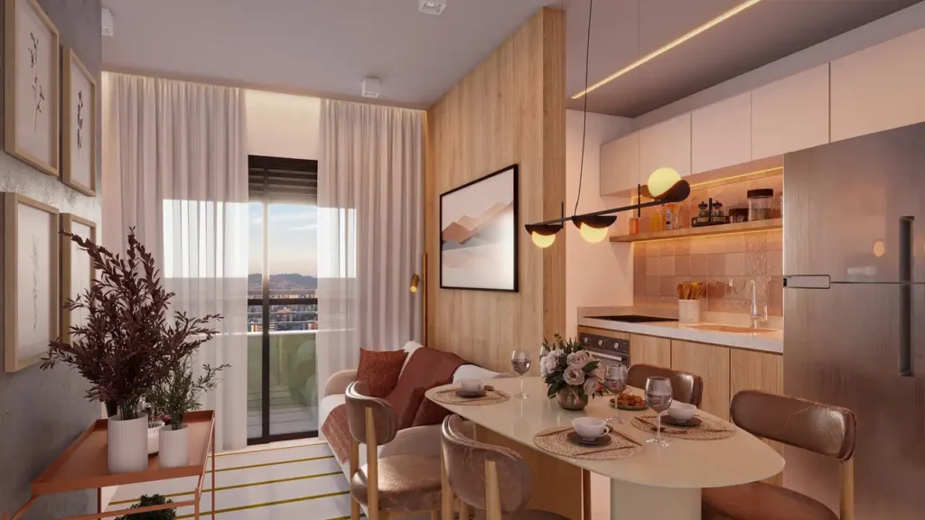 Mood Design Vila Carrão Vila Carrão, São Paulo — 050 living, apartamento 1-2 quartos 27-42m²