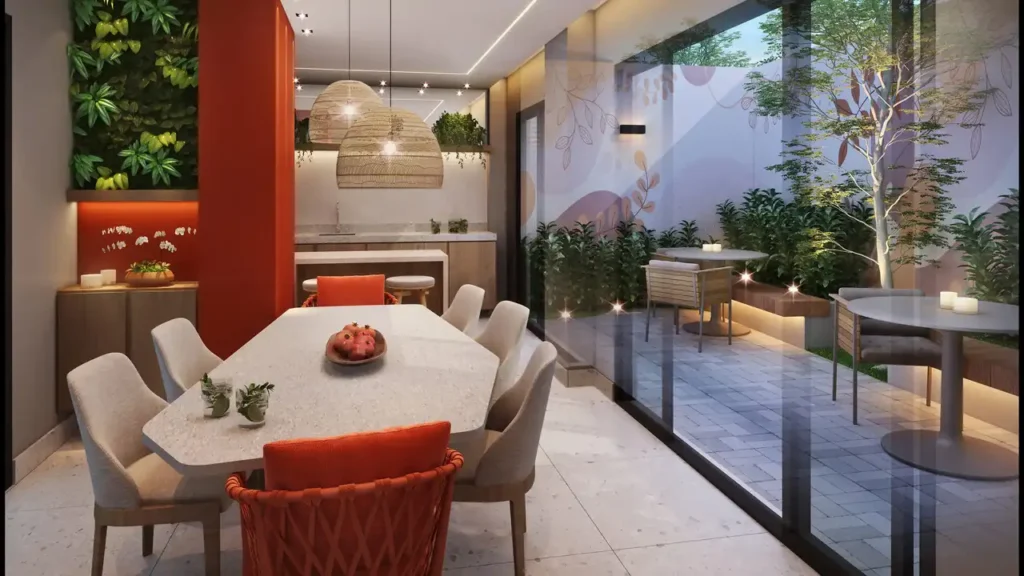 Salão de festas Pitanga 105 - NR Praça da Árvore — 1-2 quartos 25-49m², Macor Engenharia