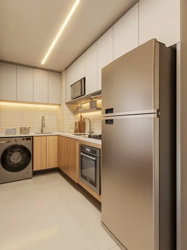 Mob Campo Limpo Capão Redondo, São Paulo — 070 cozinha, apartamento 2 quartos 37-39m²