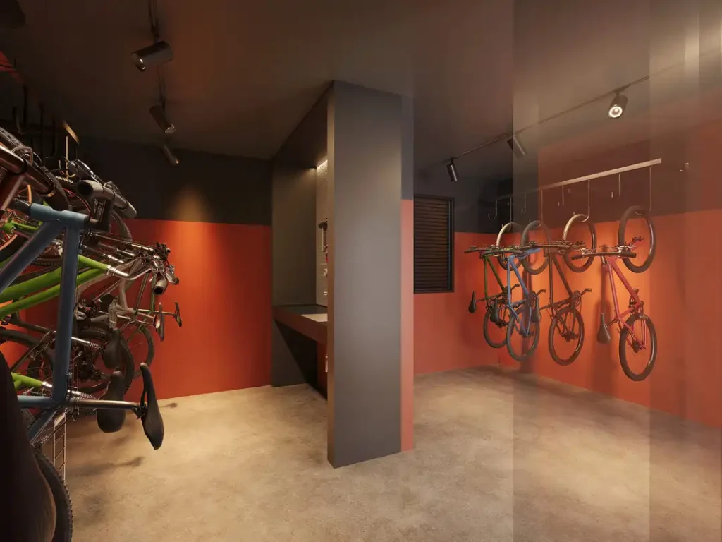 Bicicletário TAG Aclimação - Breve Lançamento Aclimação — 1 quartos 27-32m², Migras