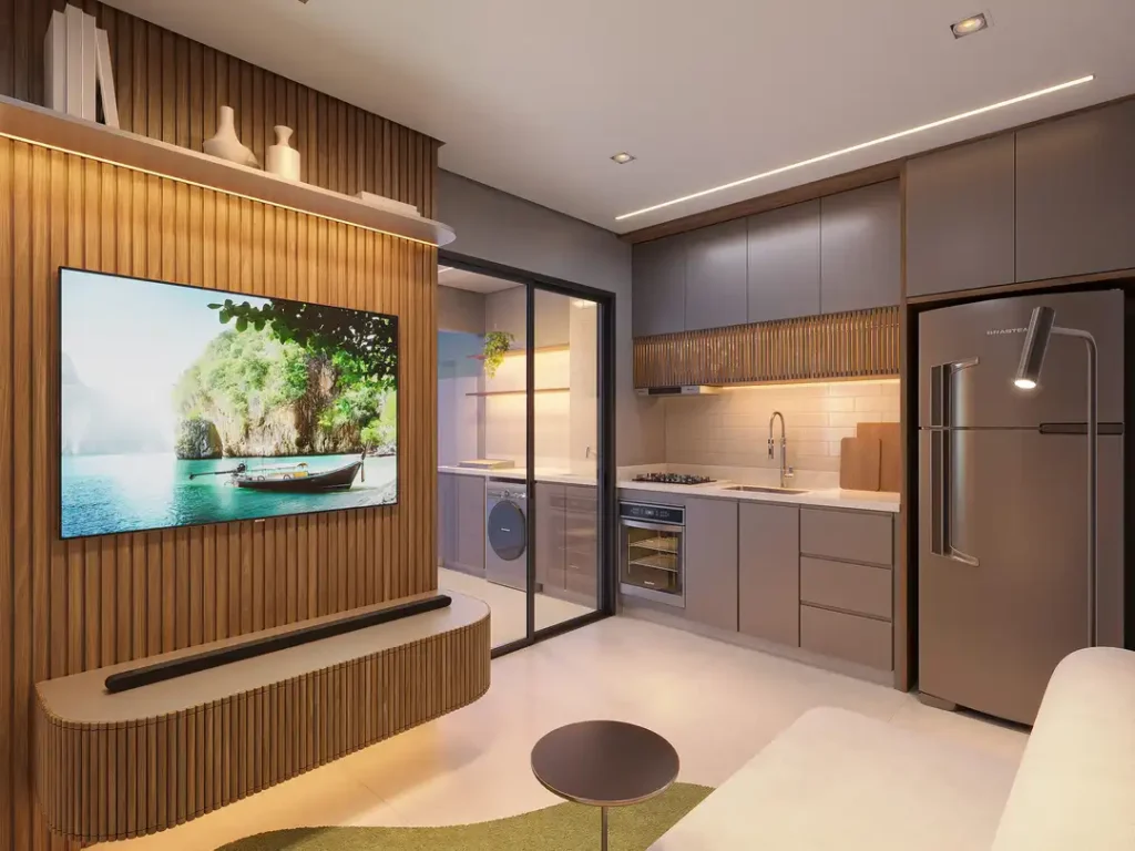 050 living — Conexão Anhembi Santana (Integra Urbano), 2 quartos em Santana
