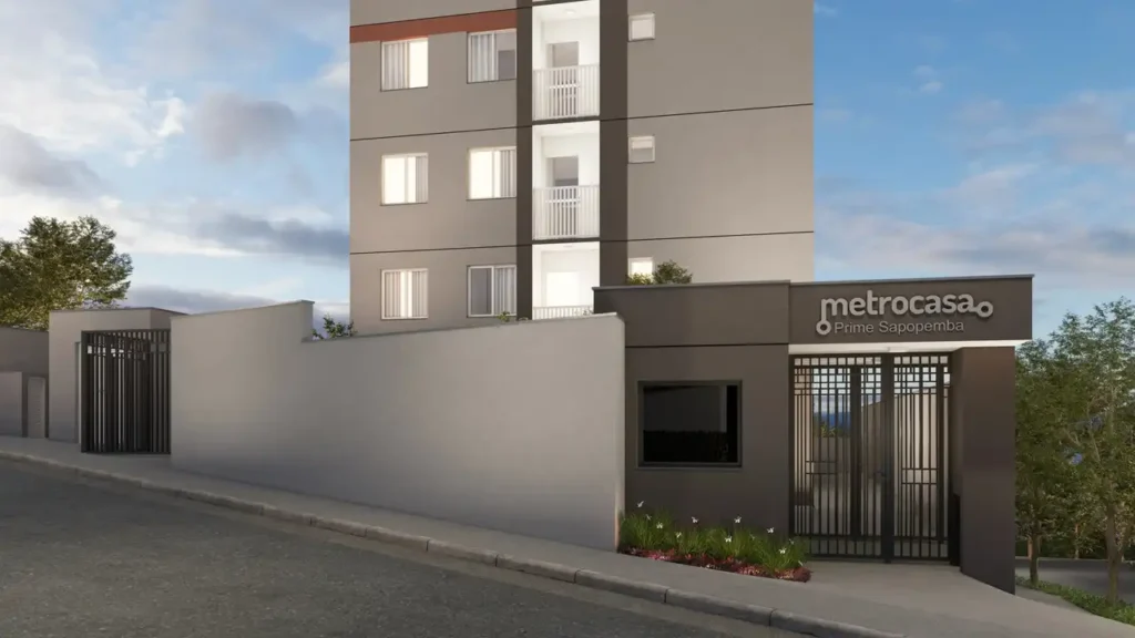 020 portaria Metrocasa Prime Sapopemba — apartamento 1 quartos, Lançamento em Capão do Embira
