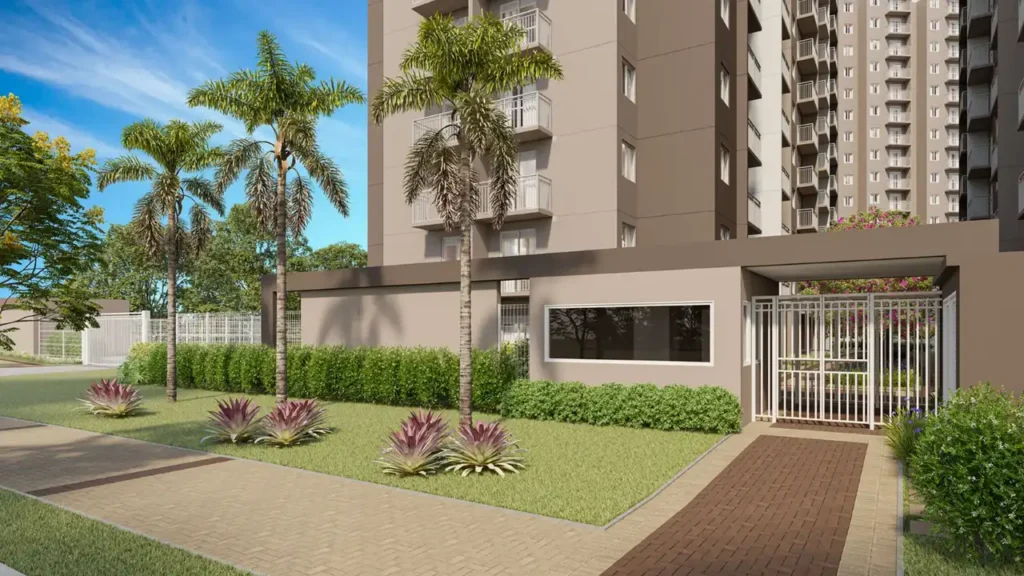 020 portaria Mundo Park Sólis - Fase 1 — apartamento 1-2 quartos, Lançamento em Vila Emir