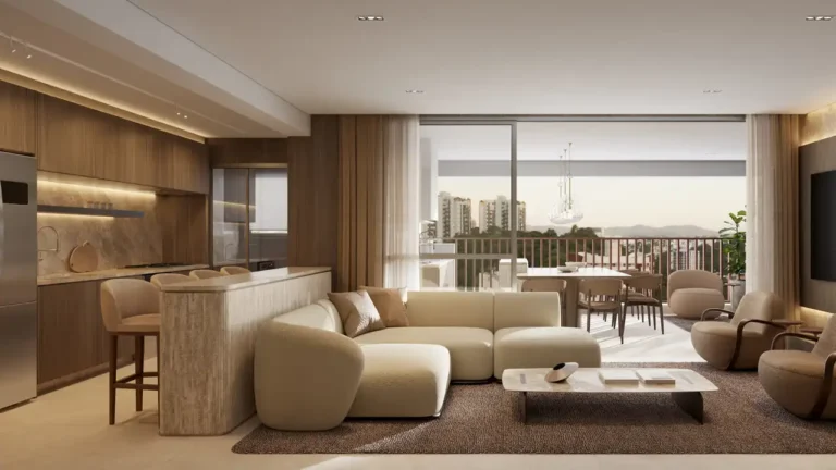 Monã Anália Franco Home (Diálogo): 050 living — 3-4 quartos em Jardim Anália Franco, São Paulo