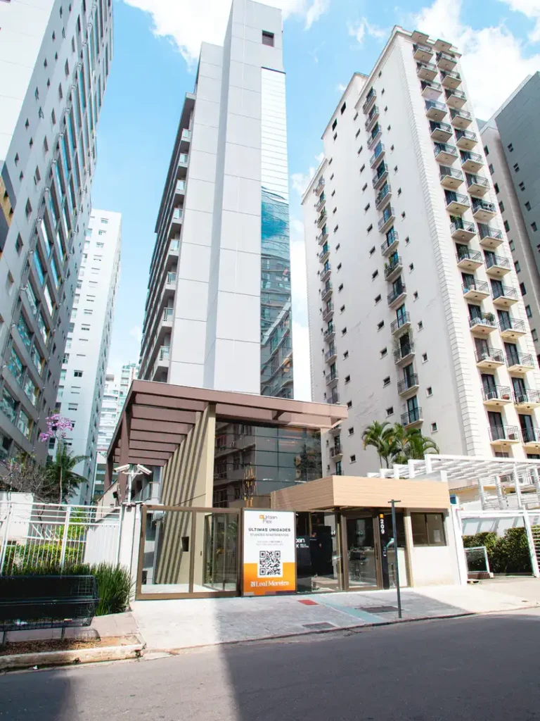 Fachada Urban Flex Bela Cintra — apartamento 1 quartos, Em construção em Consolação