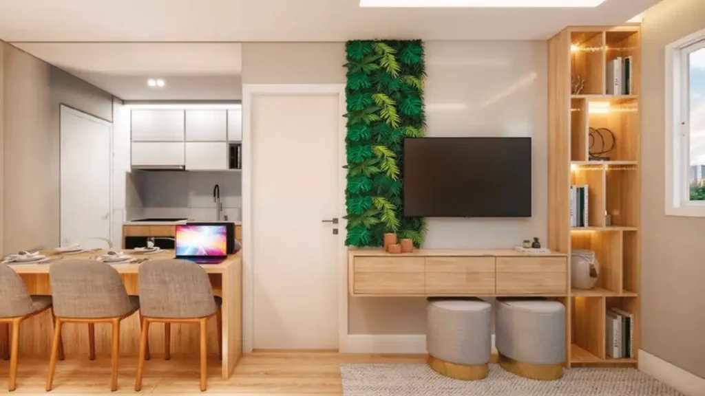 Apartamento 1-2 quartos Parada XV de Novembro — 054 living do Marauá