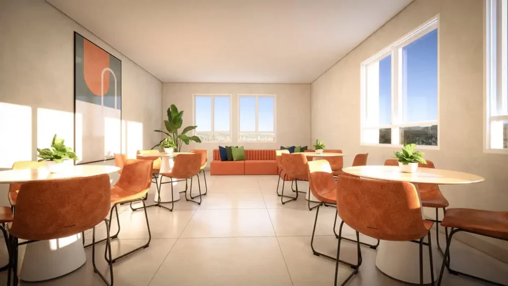 160 salão de festas Viva Mutinga Vila Guedes — 1-2 quartos 27-40m², Garbin Construtora