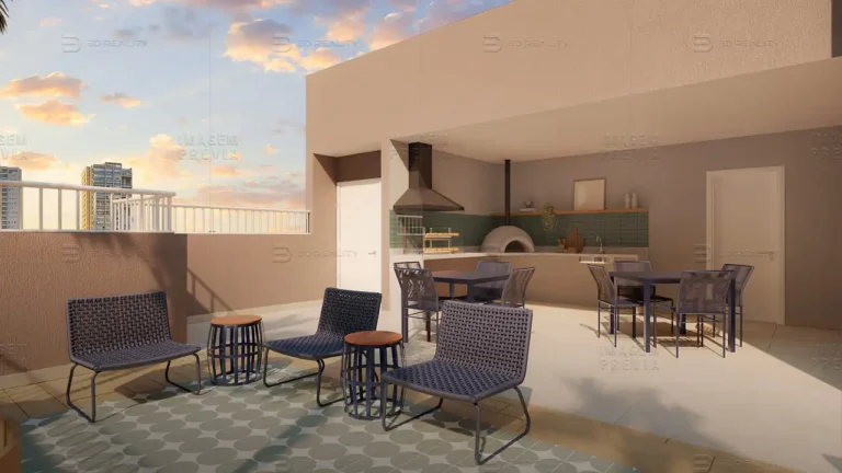 Apartamento 1-2 quartos Jardim Prudência — Churrasqueira rooftop do Altto Jardim Prudência - Breve Lançamento