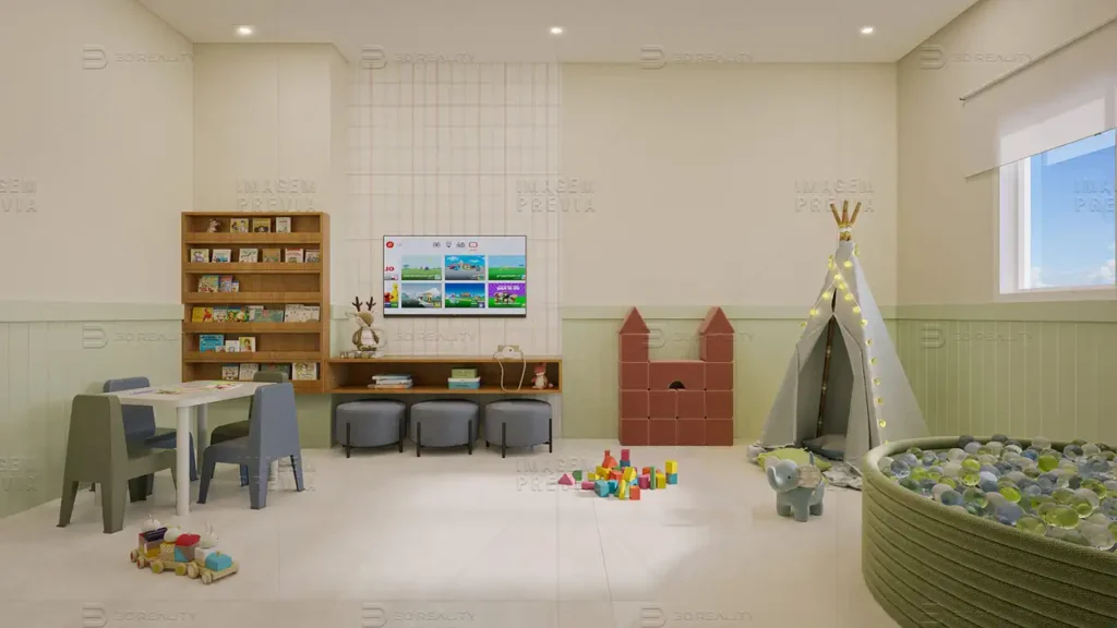 Altto Jardim Prudência - Breve Lançamento (Miraus & RDR): Brinquedoteca — 1-2 quartos em Jardim Prudência, São Paulo