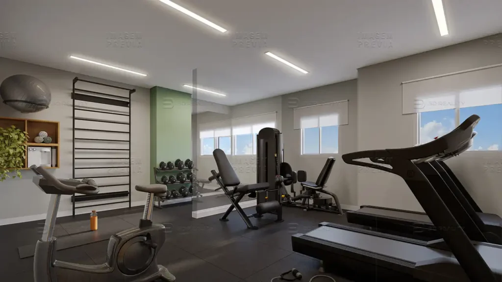 Academia — Altto Jardim Prudência - Breve Lançamento (Miraus & RDR), 1-2 quartos em Jardim Prudência