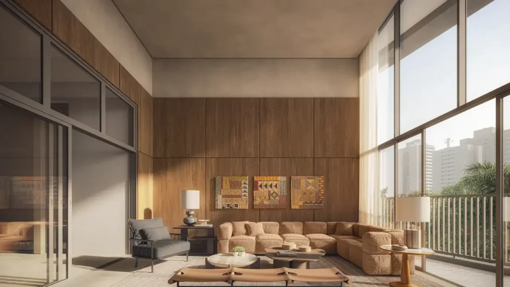Clér Henrique Monteiro - Breve Lançamento (Barbara): Lounge — 4 quartos em Pinheiros, São Paulo